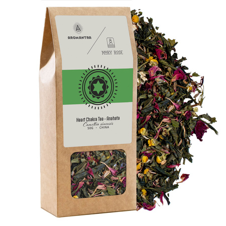 Aromantra x Mary Rose – Szív csakra tea Anahata (zöld tea) 50 g