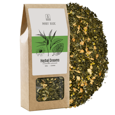 Mary Rose - Herbal Dreams Zöld Tea - 50g