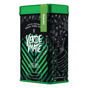 Yerbera - konzervdoboz + Verde Mate Green Verano 0.5kg 