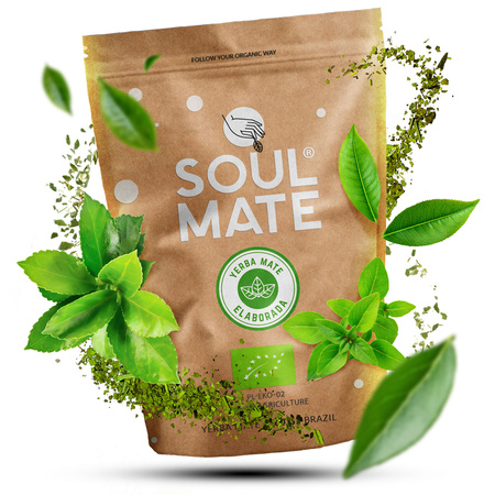 Yerba Mate készlet Soul Mate Elaborada 500g 0,5kg Yerbomos + Mate Tökre + Bombilla