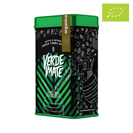 Yerbera - konzervdoboz + Verde Mate Green Organica 0.5kg 