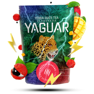 Ajándékkészlet Yerba Mate Yaguar Energia 0,5kg