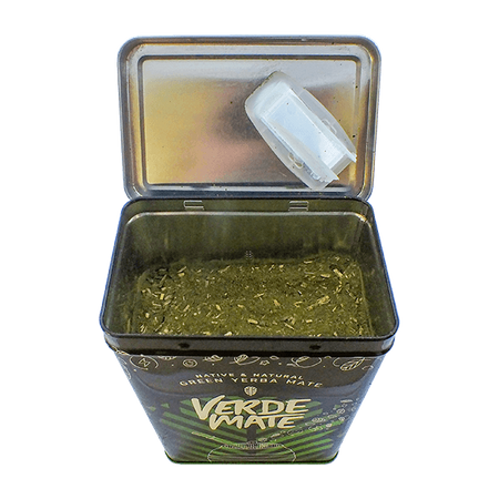 Yerbera - Konzervdoboz + Verde Mate Zöld Chimarrao 0.5kg 