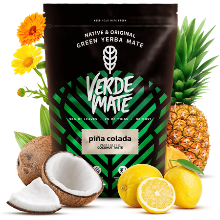 Yerba Verde Mate Zöld Pina Colada 0.5kg