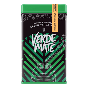 Yerbera - Konzervdoboz + Verde Mate Zöld mangó és Maracuya 0.5kg 