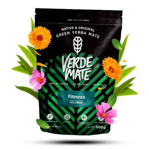 Verde Mate Green Fitness 0,5 kg 500 g - brazil yerba mate tea gyümölcsökkel és gyógynövényekkel