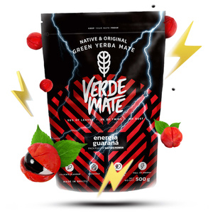 Yerba Mate készlet Verde Mate Energia Guarana 500g TermoMate + Bombilla