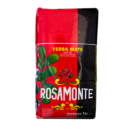 Yerba Mate Rosamonte Elaborada 1kg + Despalada 1kg