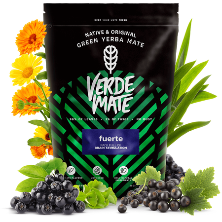 Yerba Verde Mate Zöld Fuerte 0,5kg