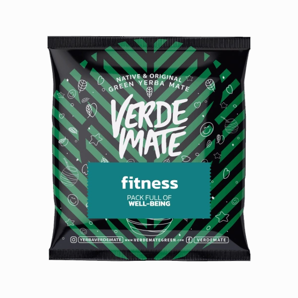 Verde Mate Green Fitness 50 g - brazil yerba mate tea gyümölcsökkel és gyógynövényekkel