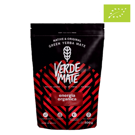 Yerba Verde Mate Green Organica Energia 0,5kg