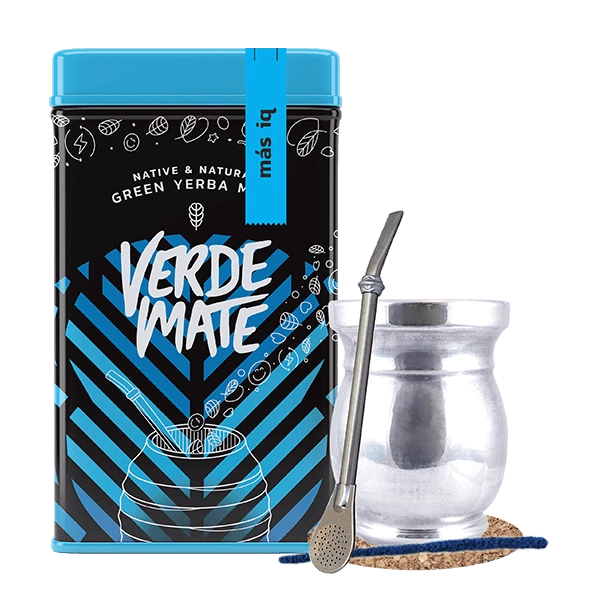 Yerbera Verde Mate Mas IQ 0.5kg Palo Santo készlet Yerbera Verde Mate Mas IQ 0.5kg Palo Santo