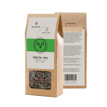 Aromantra x Mary Rose – Állatövi tea – Kos (zöld tea) 50 g