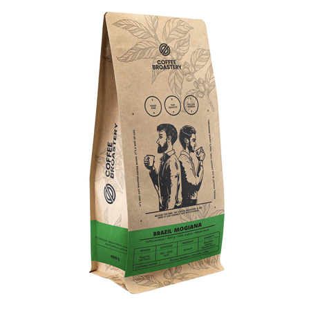 Coffee Broastery - Egész kávébabos Brazil Mogiana Premium 400g