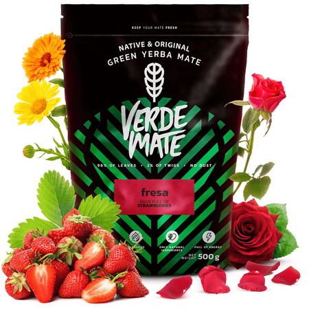 Yerba Verde Mate Zöld Fresa 0,5kg