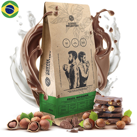 Coffee Broastery - Egész kávébabos Brazil Mogiana Premium 400g