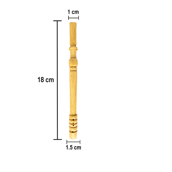 Fából készült bombilla szalma - Palo Santo - különböző színekben