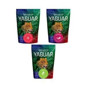 Yerba Mate Yaguar készlet különböző fajták 3x500g