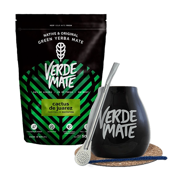 Yerba Verde Mate kaktusz készlet 0,5kg 