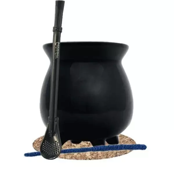 Set Gourd Caldero for yerba mate