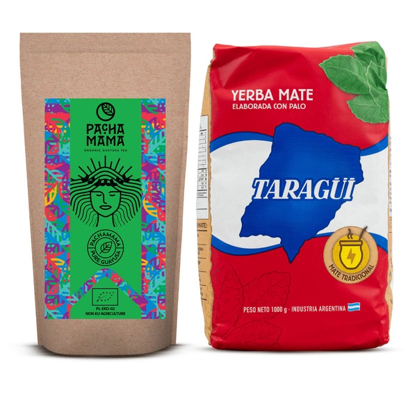 Készlet: Yerba Mate + Guayusa Pachamama 1500g