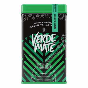 Yerbera - Konzervdoboz + Verde Mate Zöld alma és menta 0.5kg 