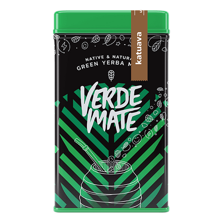 Yerbera - konzervdoboz + Verde Mate Zöld Katuava 0.5kg 