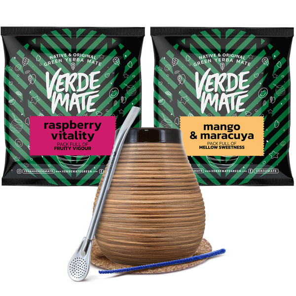Yerba mate készlet Bombilla Kalácsa