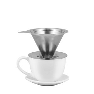 Fém kávéfőző – Dripper Hario V60-01