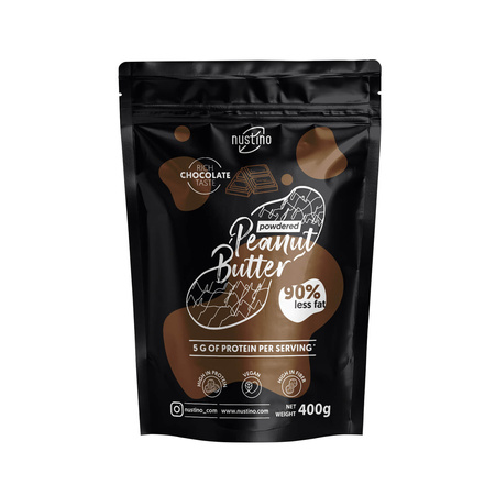 Nustino - porított mogyoróvaj - Chocolate 400g