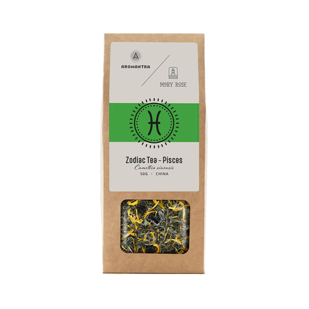 Aromantra x Mary Rose – Állatövi tea – Halak (zöld tea) 50 g