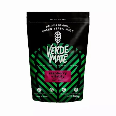 Verde Mate Zöld Málna Vitalitás 0.5kg