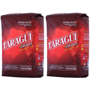 Yerba Mate készlet 2x TARAGUI Energia 500g 0,5kg