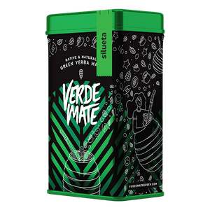 Yerbera - konzervdoboz + Verde Mate Zöld Silueta 0.5kg 