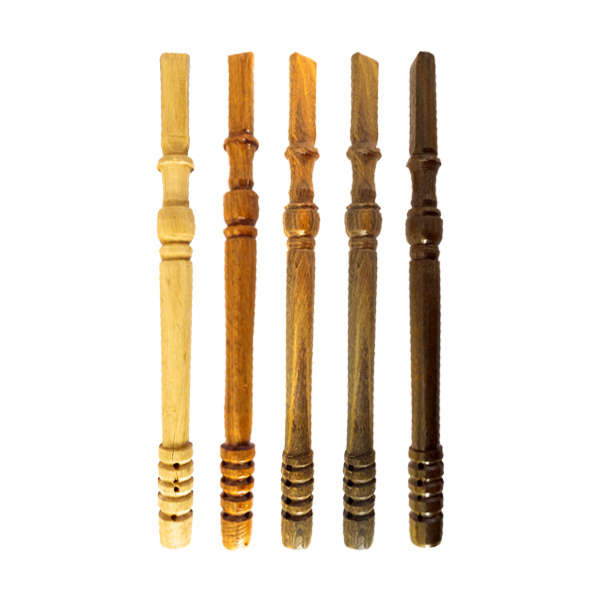 Fából készült bombilla szalma - Palo Santo - különböző színekben