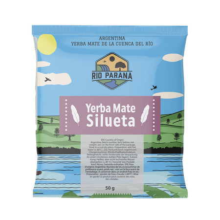 Yerba Mate Rio Parana 7x50g mintakészlet + kiegészítők