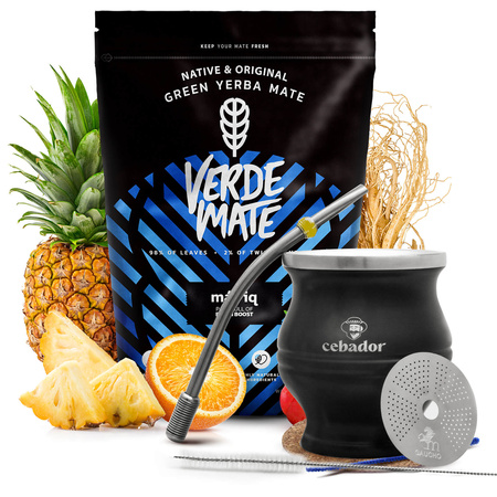 Készlet Yerba Verde Mate Mas IQ 0,5kg + TermoColador