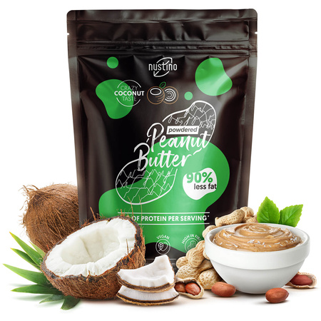 Nustino - porított mogyoróvaj - Coconut 400g