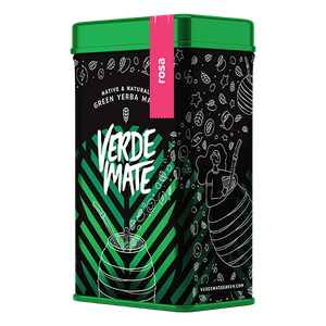 Yerbera - konzervdoboz + Verde Mate Green Rosa 0.5kg 